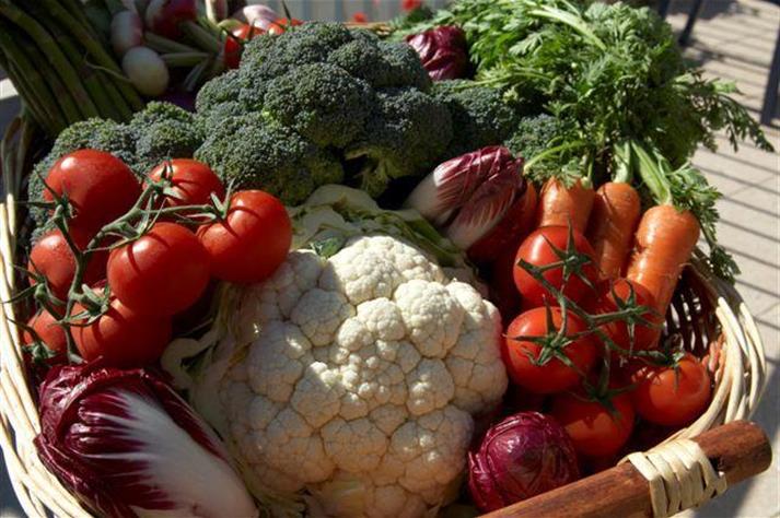 Fresh Vegetables from Market - Hotel Belle-Vue Fouesnant